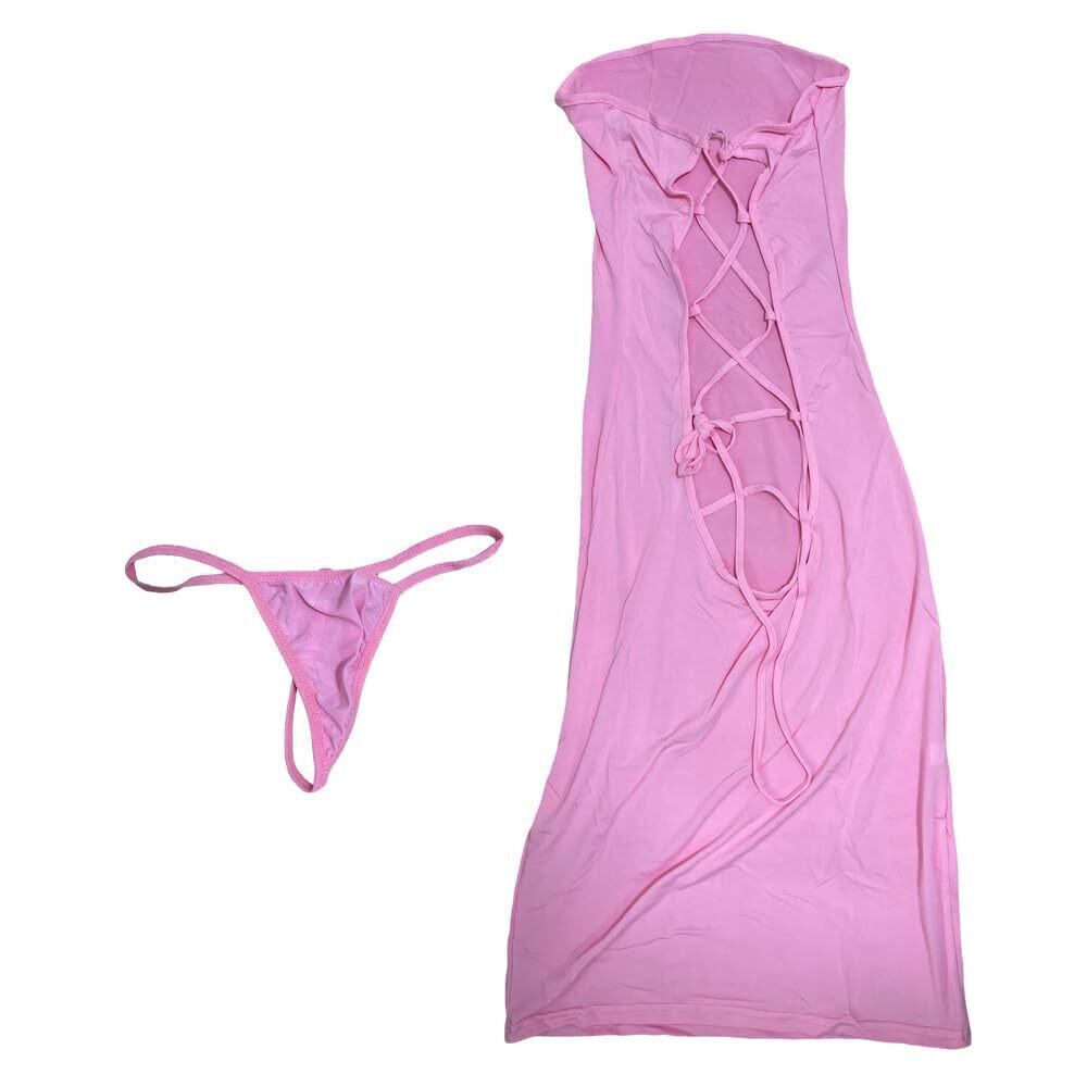 9477 Sexy Club Bodycon Sleeveless Sleepwear Anime Cosplay